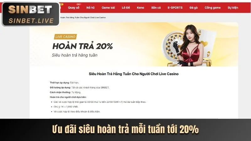 Sòng bạc trực tiếp với các dealer xinh đẹp